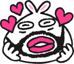 Cute rabbit sticker #652684