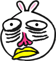 Cute rabbit sticker #652687