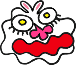 Cute rabbit sticker #652698