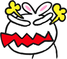 Cute rabbit sticker #652702