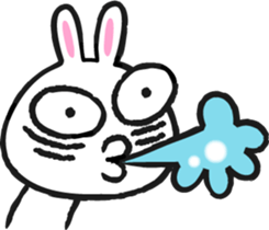 Cute rabbit sticker #652705