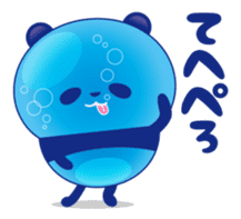 Panda water sticker #652708