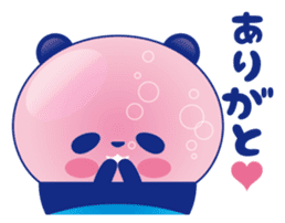 Panda water sticker #652715