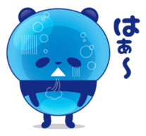 Panda water sticker #652717