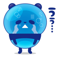 Panda water sticker #652718