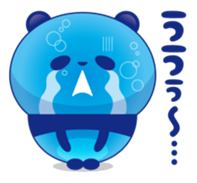 Panda water sticker #652719