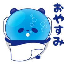 Panda water sticker #652724