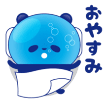 Panda water sticker #652724