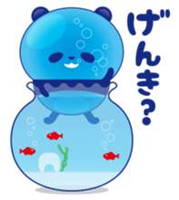 Panda water sticker #652731