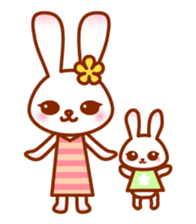 Rabbit Mother is very busy sticker #652866