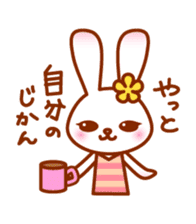 Rabbit Mother is very busy sticker #652897