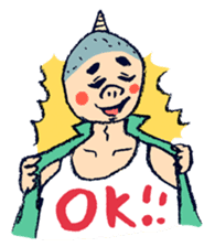 Satoshi's happy characters vol.18 sticker #653001