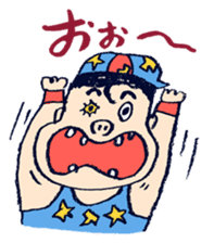 Satoshi's happy characters vol.18 sticker #653003