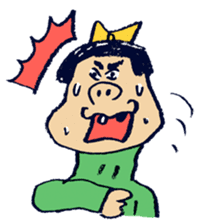 Satoshi's happy characters vol.18 sticker #653019