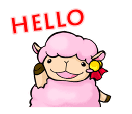 Sheep Girl ANEMONE sticker #653026