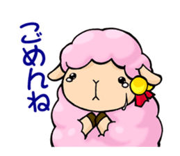 Sheep Girl ANEMONE sticker #653029