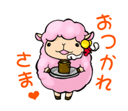 Sheep Girl ANEMONE sticker #653030