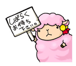 Sheep Girl ANEMONE sticker #653031