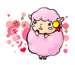 Sheep Girl ANEMONE sticker #653043