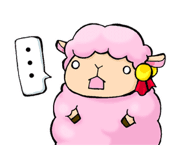 Sheep Girl ANEMONE sticker #653044