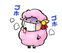 Sheep Girl ANEMONE sticker #653047