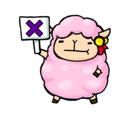 Sheep Girl ANEMONE sticker #653053