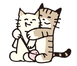 Pouch the cat 3 sticker #653106