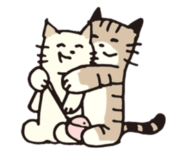 Pouch the cat 3 sticker #653106