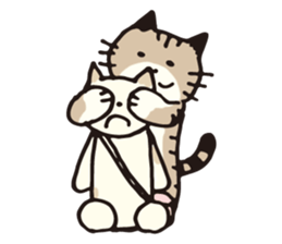 Pouch the cat 3 sticker #653107