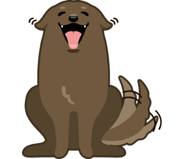 The married dog sticker #653238