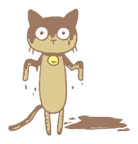 Stuffed cats sticker #653953