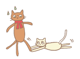 Stuffed cats sticker #653968