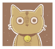 Stuffed cats sticker #653969