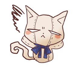 Stuffed cat "Nyandafuru" sticker #653990