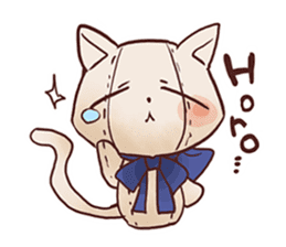 Stuffed cat "Nyandafuru" sticker #654019