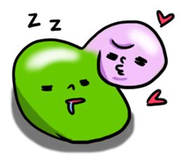 edamamekun sticker #654246