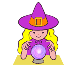 "Witch days" for the Halloween! sticker #654426