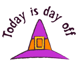 "Witch days" for the Halloween! sticker #654427
