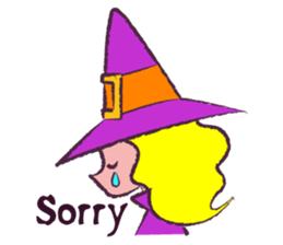 "Witch days" for the Halloween! sticker #654428