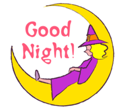 "Witch days" for the Halloween! sticker #654432