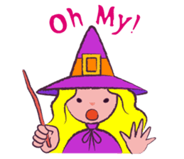 "Witch days" for the Halloween! sticker #654437