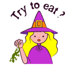 "Witch days" for the Halloween! sticker #654439