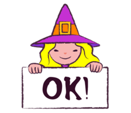 "Witch days" for the Halloween! sticker #654442