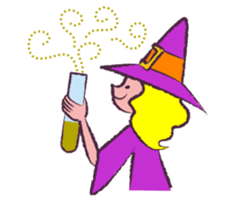 "Witch days" for the Halloween! sticker #654444