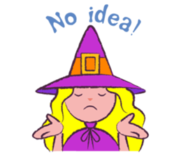 "Witch days" for the Halloween! sticker #654445