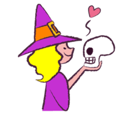 "Witch days" for the Halloween! sticker #654447