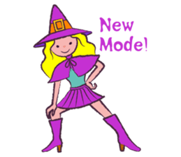 "Witch days" for the Halloween! sticker #654448