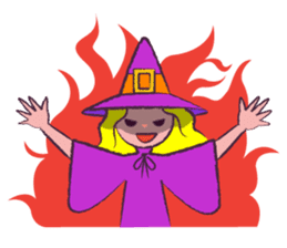 "Witch days" for the Halloween! sticker #654449