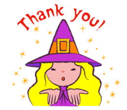 "Witch days" for the Halloween! sticker #654453