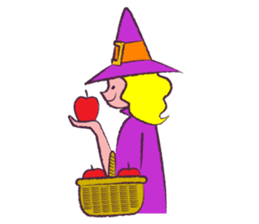 "Witch days" for the Halloween! sticker #654455